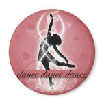 Dance Refrigerator Magnet