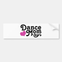 Dance Mom Bumper Stickers