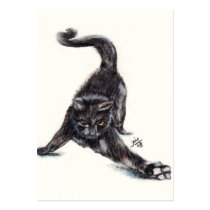 Dance Moves (Cat) ACEO Art Trading Cards