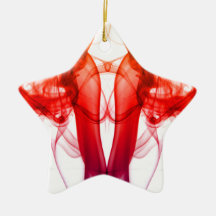 Dance of colour - Smoke Christmas Tree Ornaments