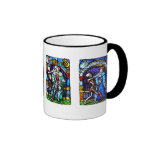 Dance of Death Stained Glass Coffee Mug