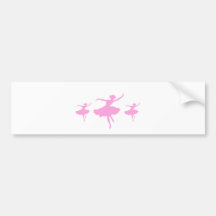 Dance of the Ballerina Bumper Stickers