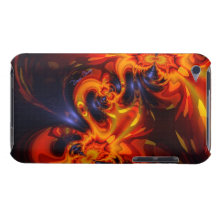 Dance of the Dragons - Indigo & Amber Eyes Case-Mate iPod Touch Case