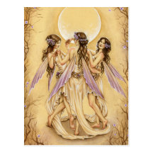 Dance of the Graces Postcard