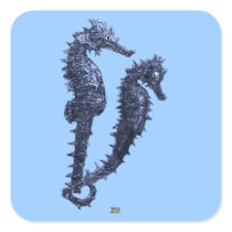 Dance Of The Seahorses (Blue)