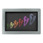Dance Of The Seahorses Pop Art 1 Belt Buckles