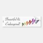 Dance Of The Seahorses Pop Art 1 Bumper Stickers