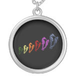 Dance Of The Seahorses Pop Art 1 Custom Jewelry