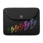 Dance Of The Seahorses Pop Art 1 MacBook Pro Sleeve