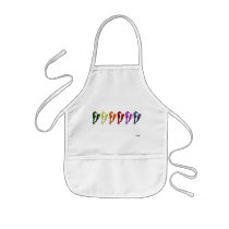 Dance Of The Seahorses Pop Art 2 Aprons