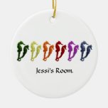 Dance Of The Seahorses Pop Art 2 Christmas Tree Ornament