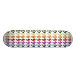 Dance Of The Seahorses Pop Art 2 (patterened) Skate Boards