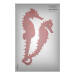 Dance Of The Seahorses (Red) Stationery