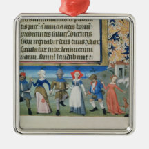 Dance of the shepherds christmas tree ornaments