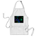 Dance of the Spheres II – Cosmic Violet & Teal Apron