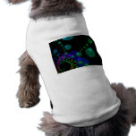 Dance of the Spheres II – Cosmic Violet & Teal Dog Shirt
