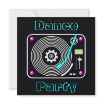 Dance Party Invitation