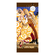 Dance party personalized announcement