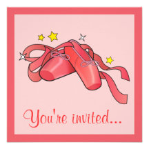 Dance Recital Invitation