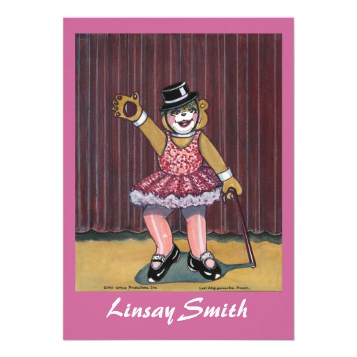 Dance Recital Invitation