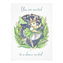 dance recital invitation
