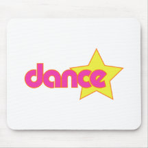 Dance Star Mouse Pads