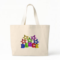 Dance Stars Tote Bag