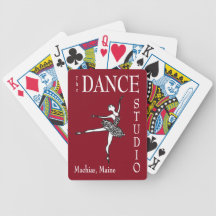 DANCE STUDIO playing cards