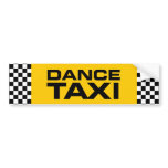 Dance Taxi Bumper Stickers