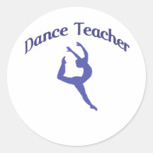Dance Teacher Jete Sticker