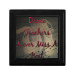 Dance Teachers Never Miss a Beat Jewelry Boxes