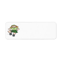 Dance The Jig Return Address Label