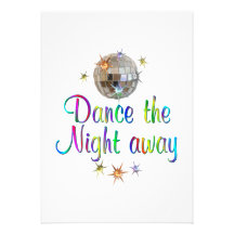 Dance the Night Away Invitations