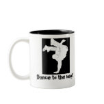 Dance to the beat mugs