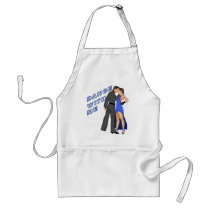 Dance With Me (blue) Apron