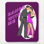 Dance With Me (purple) Mouse Pads