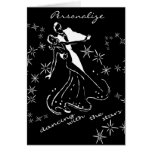 dance with the stars greeting card cards
