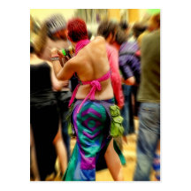 Dancefloor Glimpses Postcard