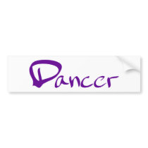 Dancer Bumper Sticker
