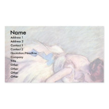 Dancer By Edgar Degas Business Cards