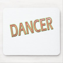 Dancer design mousepads