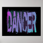 Dancer Distressed With Cool Saying Poster