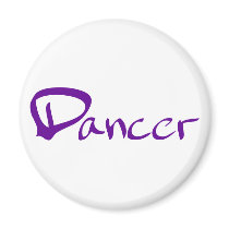 Dancer Fridge Magnet
