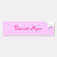 Dancer Mom Bumper Stickers