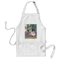 Dancer with a Bouquet of Flowers by Edgar Degas Aprons