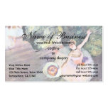 Dancer with a Bouquet of Flowers by Edgar Degas Business Card Templates