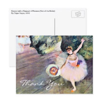 Dancer with a Bouquet of Flowers by Edgar Degas