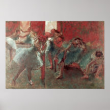 Dancers at Rehearsal, 1895-98 Posters