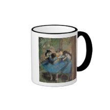 Dancers in blue, 1890 coffee mugs