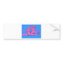 Dancers Jete Duo Bumper Stickers